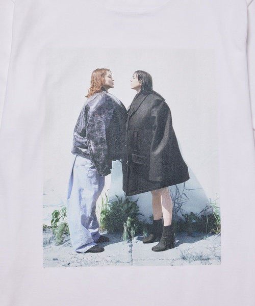 「BIOTOP」 半袖Tシャツ M ホワイト系その他2 メンズ_画像6