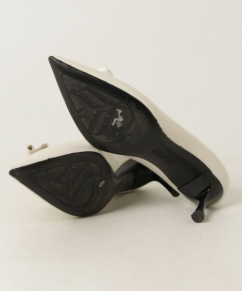 「STACCATO」 パンプス「joy&peaceコラボ」 24.5cm ホワイト レディース_画像3