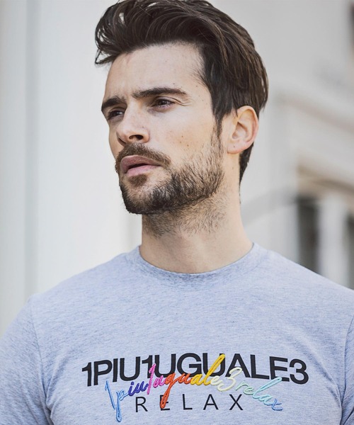 「1PIU1UGUALE3 RELAX 」 半袖Tシャツ L ネイビー メンズ_画像7