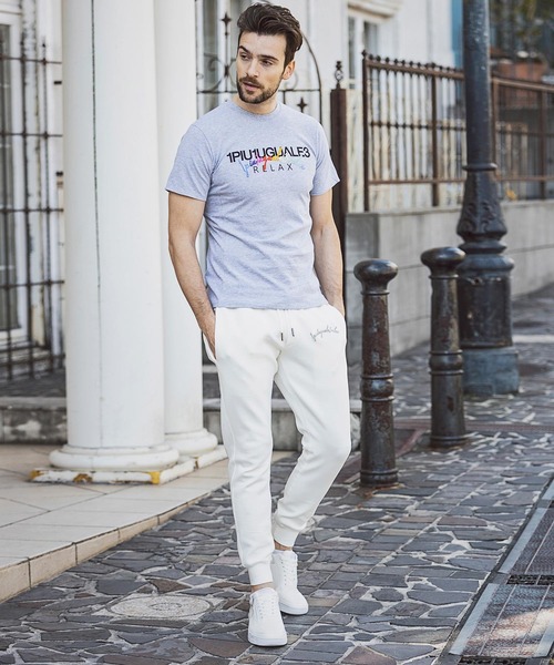「1PIU1UGUALE3 RELAX 」 半袖Tシャツ L ネイビー メンズ_画像9