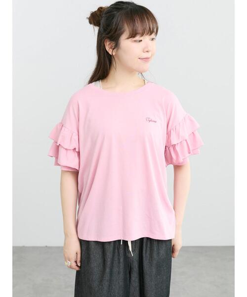 Samansa Mos2（サマンサモスモス） tシャツ 半袖 「接触冷感/UVカット
