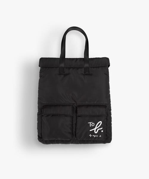 To b. by agnes 「To b.」 2WAYバッグ FREE ブラック レディース