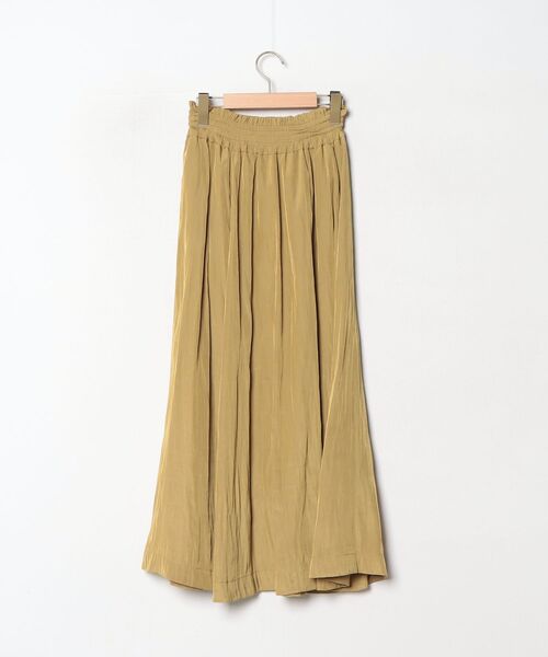 「ITEMS URBANRESEARCH」 フレアスカート FREE イエロー レディース_画像2