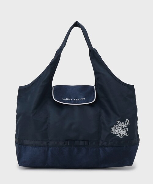 LAURA ASHLEY（ローラアシュレイ） エコバッグ 「A4収納可/セレモニー