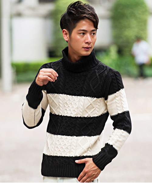 Vicci（ビッチ） セーター ニット 「vicci/ヴィッチ」ケーブル編み