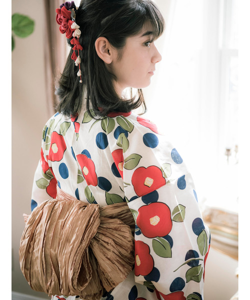 着物・浴衣・和小物 Catherine Cottage 140 Catherine Cottage 浴衣 2WAYセパレート浴衣セット キッズ 子供