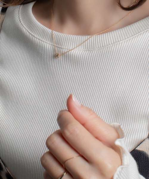 ESTELLE（エステール） ネックレス K18 イエローゴールド ダイヤモンド