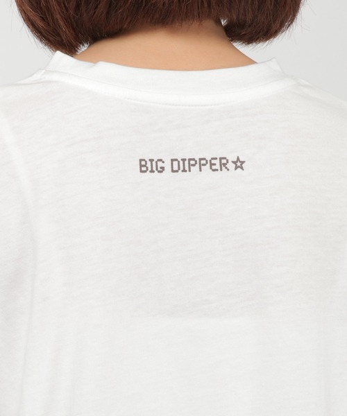 ikka（イッカ） tシャツ Kisaコラボ BIG DipperプリントT レディース