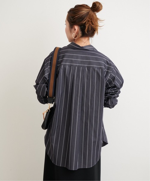 タグ付き　フレームワーク　THOMAS MASON ストライプシャツ　日本製 FRAMeWORK（フレームワーク） シャツ ブラウス THOMAS MASON