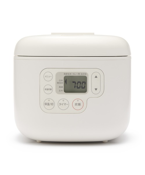 無印良品（MUJI） しゃもじ置き付き炊飯器 3合 型番：MJ‐RC3A3 