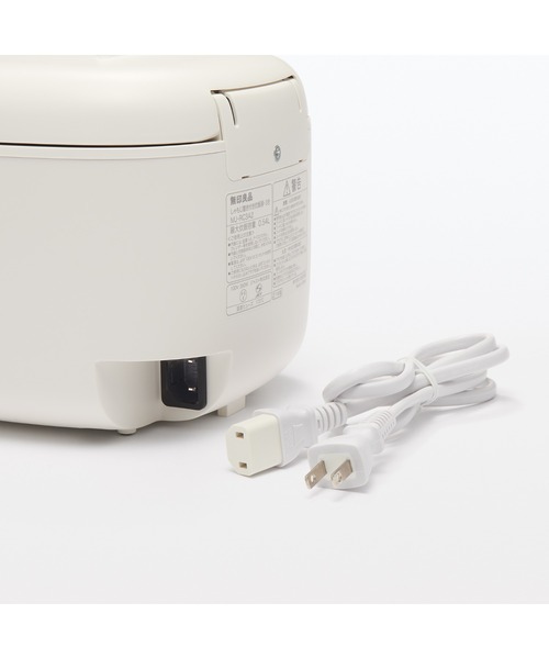 無印良品（MUJI） しゃもじ置き付き炊飯器 3合 型番：MJ‐RC3A3
