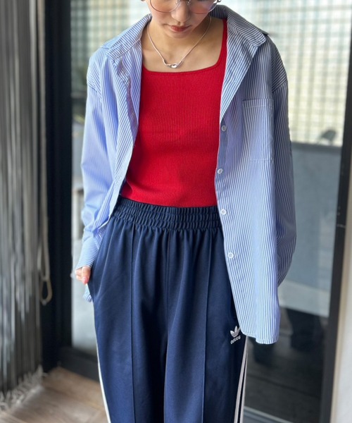 Kotoe ブラウス シャツ ビッグシルエットストライプシャツ
