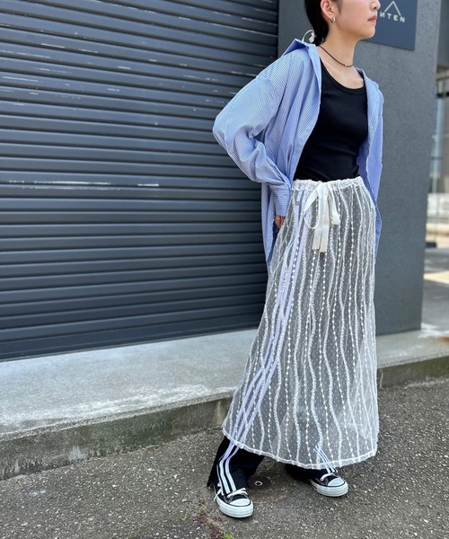 Kotoe ブラウス シャツ ビッグシルエットストライプシャツ