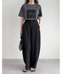 ワイドパンツ パンツ 「話題のカーブパンツ」「...の詳細画像5