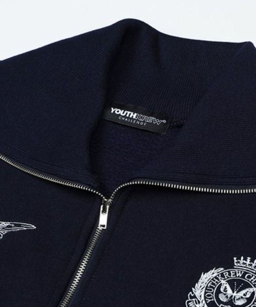 トレーナー スウェット YOUTHKREW ／SNUGハーフZIP（裏起毛） 2985627 レディース YOUTHKREW トレーナー スウェット ／SNUGハーフZIP（裏起毛