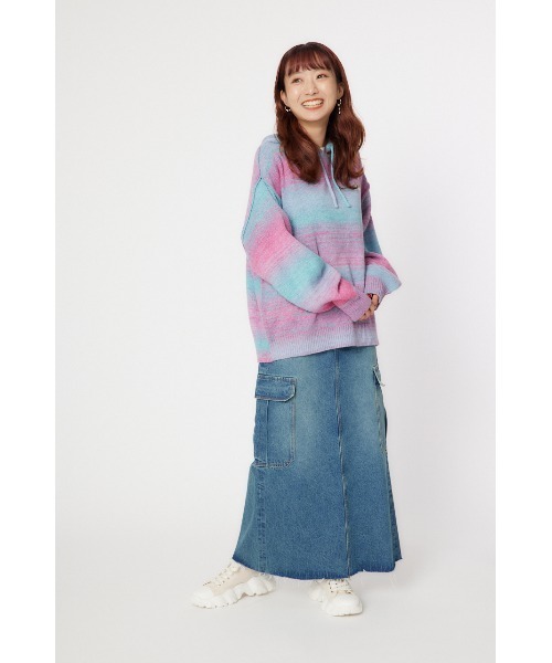 RCWB デニムスカート XS 新品 13ozデニム ハイウエストマキシスカート | KAPITAL