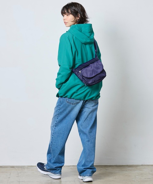 usa製 llbeanボディバッグ メッシュポケット ショルダー 3way 黒 L.L.Bean（エルエルビーン） ショルダーバッグ バッグ バウンドレス