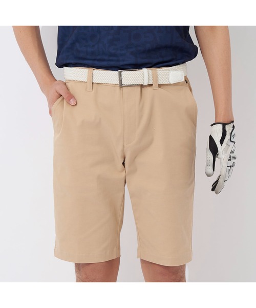 FILA ゴルフ用　ハーフパンツ　ベルトつき FILA メンズ ベルト付き ハーフパンツ ショートパンツ