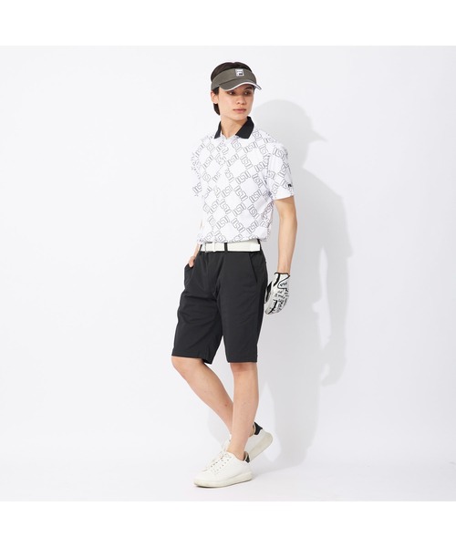 FILA ゴルフ用　ハーフパンツ　ベルトつき FILA メンズ ベルト付き ハーフパンツ ショートパンツ