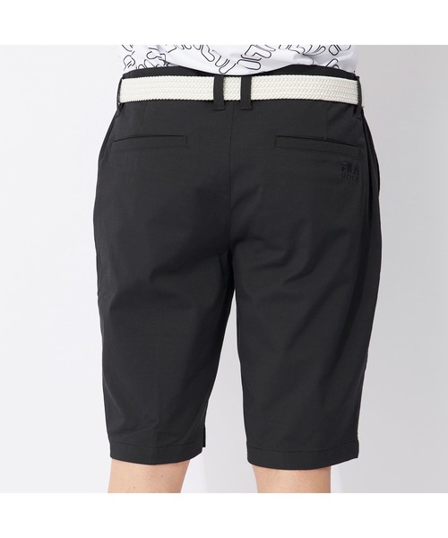 FILA ゴルフ用　ハーフパンツ　ベルトつき FILA メンズ ベルト付き ハーフパンツ ショートパンツ