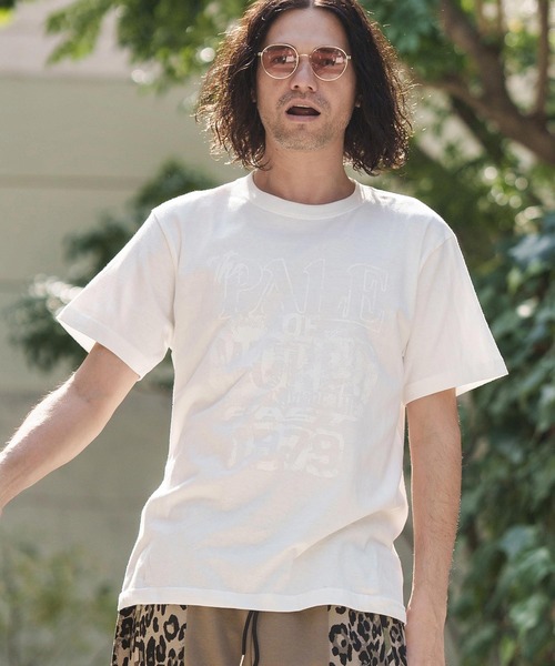 CAMBIO（カンビオ） tシャツ mt8945- スタンダードシルエットプリントT