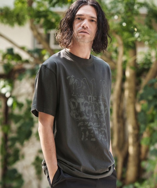 CAMBIO（カンビオ） tシャツ mt8945- スタンダードシルエットプリントT