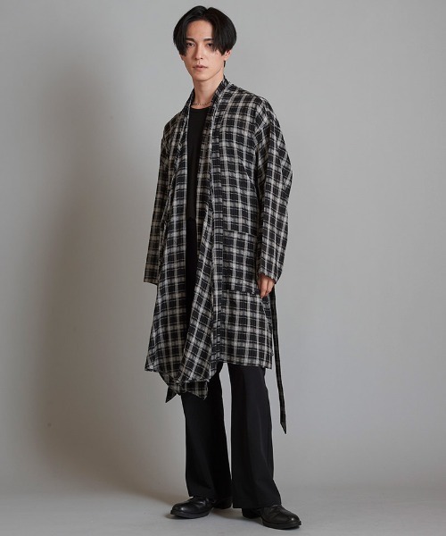 LEINWANDE ニットガウンカーディガン Styling Edits - 2024 Autumn Winter Collection Vol.2