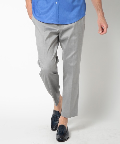 BIGシャツ、アンクルパンツ MEN'S BIGI パンツ T-400吸水速乾ツイルストレッチアンクル