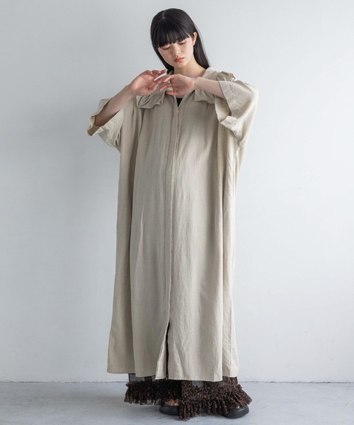 soor ploom リネン ワンピース 8Y soor ploom リネン ワンピース 8Y ワンピース