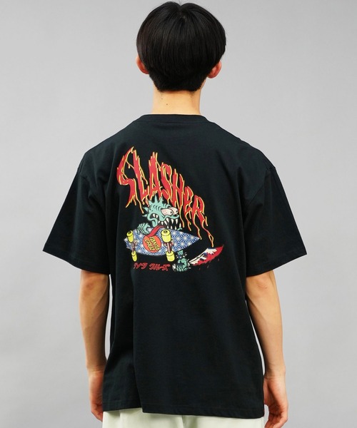 tシャツ Tシャツ メンズ 「ムラサキスポーツ限定」SANTACRUZ/サンタクルーズ 半袖Tシャツ 麻柄 カタカナ 502241417｜zozo｜16