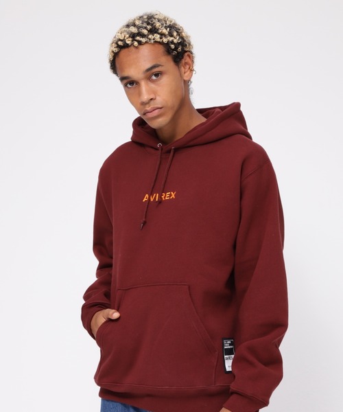 パーカー 「WEB＆DEPOT限定」A STAR PULL PARKA / Aスター プルパーカー / AVIREX / アヴィレックス メンズの画像