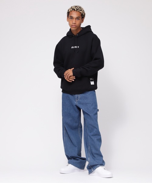 パーカー 「WEB＆DEPOT限定」A STAR PULL PARKA / Aスター プルパーカー / AVIREX / アヴィレックス メンズの画像