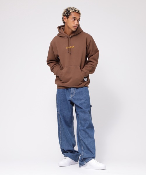 パーカー 「WEB＆DEPOT限定」A STAR PULL PARKA / Aスター プルパーカー / AVIREX / アヴィレックス メンズの画像