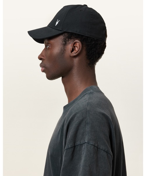 ALLSAINTS（オールセインツ） キャップ 帽子 FEN RAMSKULL EMBROIDERED