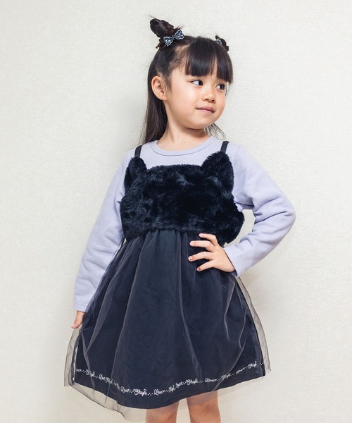 SKAPE（エスケープ） ワンピース ウサネコキリカエワンピ キッズ 子供