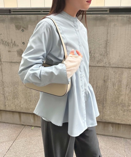 Outil ウティ アシンメトリーシャツ Outil ウティ アシンメトリー