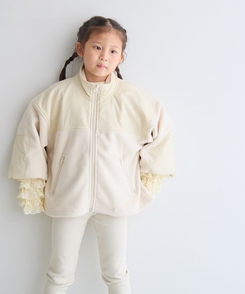 【新品】ローリーズファーム　ブルゾン　140㎝ LOWRYS FARM tシャツ DISCUSジップブルゾン 133086 キッズ