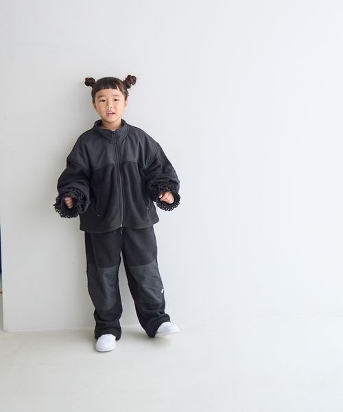 【新品】ローリーズファーム　ブルゾン　140㎝ LOWRYS FARM ブルゾン アウター リバーシブルボアZIPブルゾン
