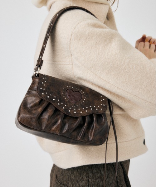 MOUSSY ショルダーバッグ バッグ 「ライトグレーWEB限定カラー