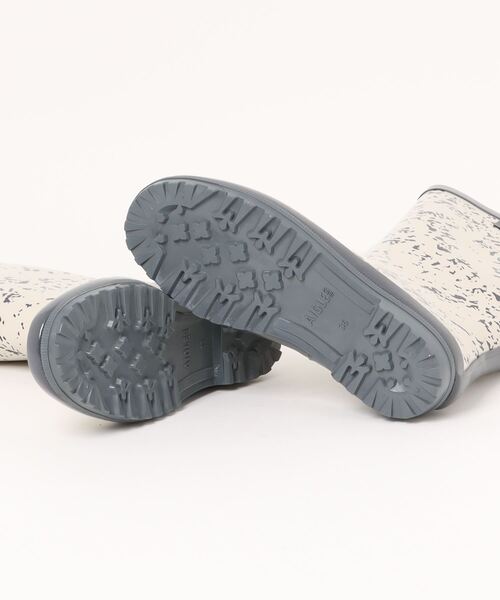 AIGLE 長靴 レインブーツ プリント柄ロングレインブーツ ELIOSA