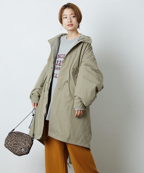 FREAK'S STORE（フリークスストア） モッズコート フリ- ベージュ