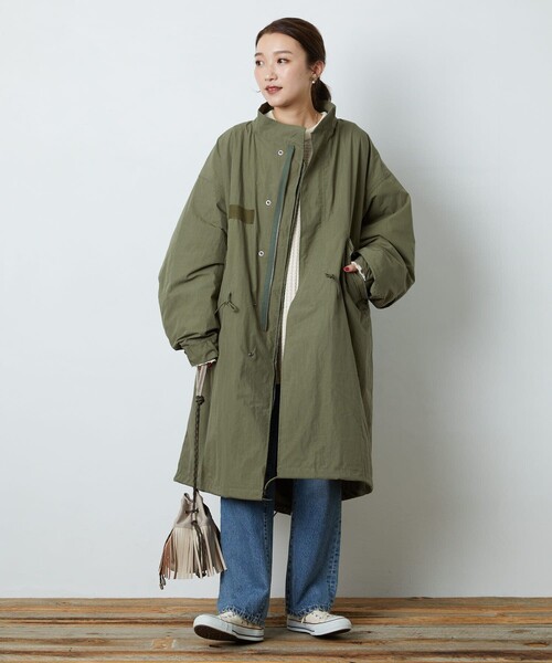 FREAK'S STORE（フリークスストア） モッズコート フリ- ベージュ