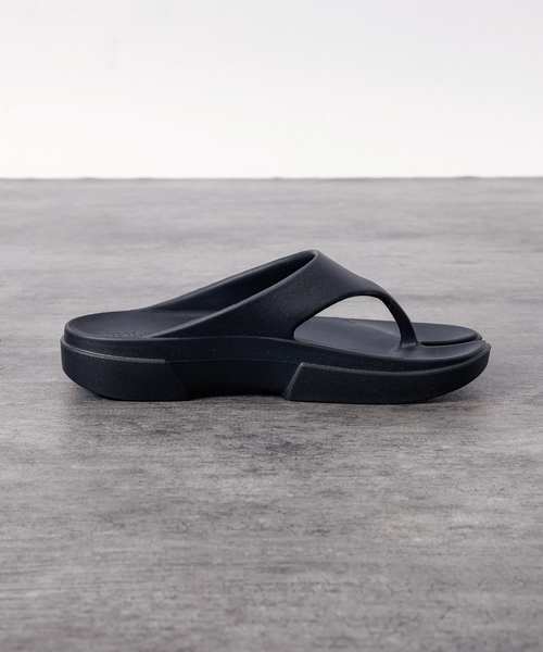 極美品▽PAES ペイズ FLIPFLOP 02 リカバリーサンダル 27cm黒 極美品▽PAES ペイズ FLIPFLOP 02 リカバリーサンダル 27cm黒
