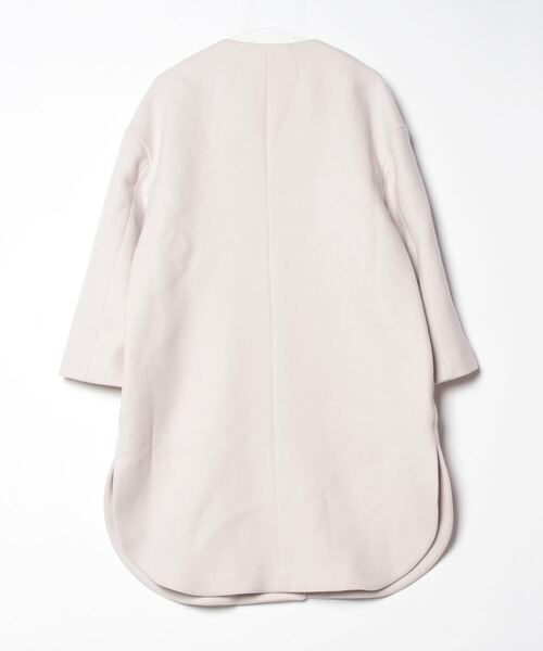 Mila Owen（ミラオーウェン） ノーカラーコート 0 ホワイト レディース