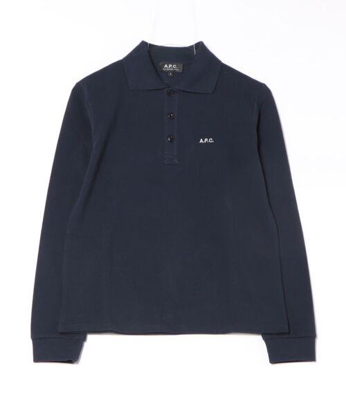 ポロシャツ ポロ POLO STANDARD MANCHES LONGUES JPS レディース A.P.C. ポロシャツ ポロ POLO STANDARD MANCHES LONGUES JPS