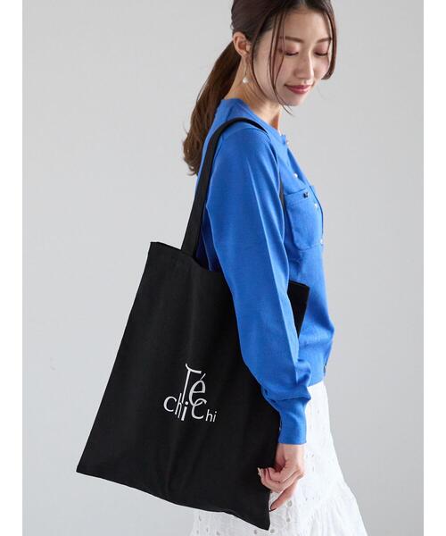 Te chichi（テチチ） ハンドバッグ ファブリックトートバック(ロゴ