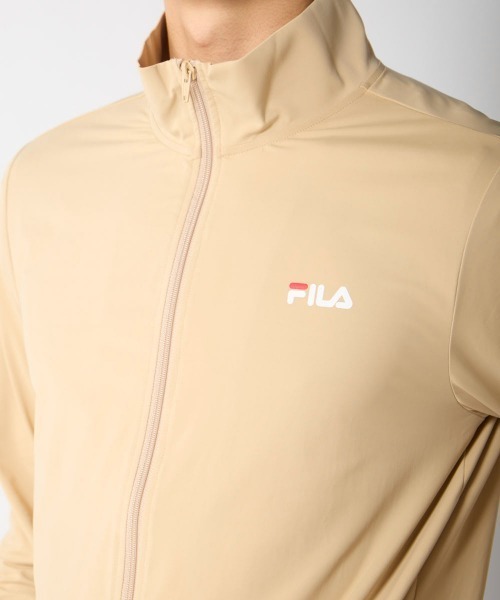 たかよさま専用FILA ジップアップジャケット XL クリーム FILA（フィラ） ラッシュガード 接触冷感機能付ラッシュガード メンズ