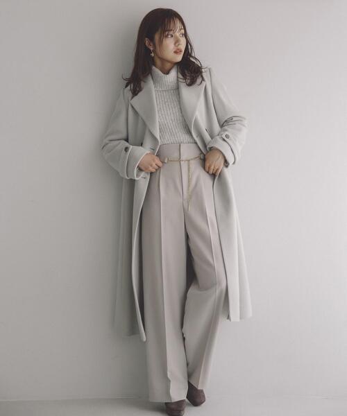 「PROPORTION BODY DRESSING」 タートルネックニット FREE ピンク レディース_画像6