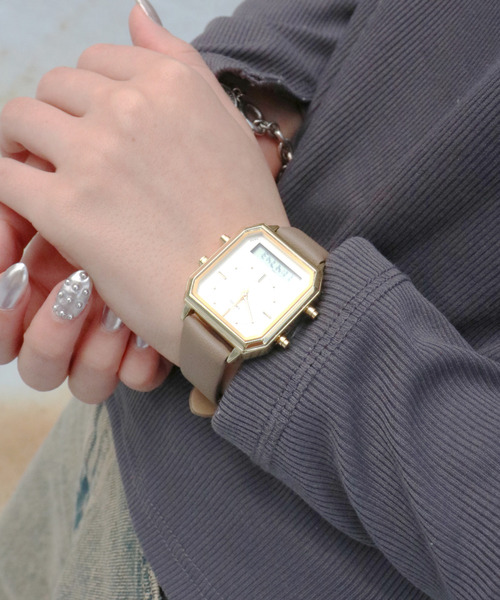 腕時計 「nattito/ナティート」Analog Digital Watch/アナログ