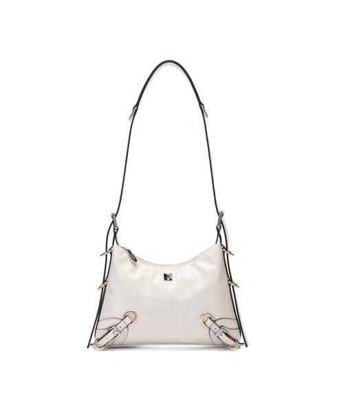 ジュエティ　jouetie  メニーポケットハンドBAG シルバー　バッグ　鞄 セール】ポケットベルトBAG【別注】（ハンドバッグ）｜jouetie